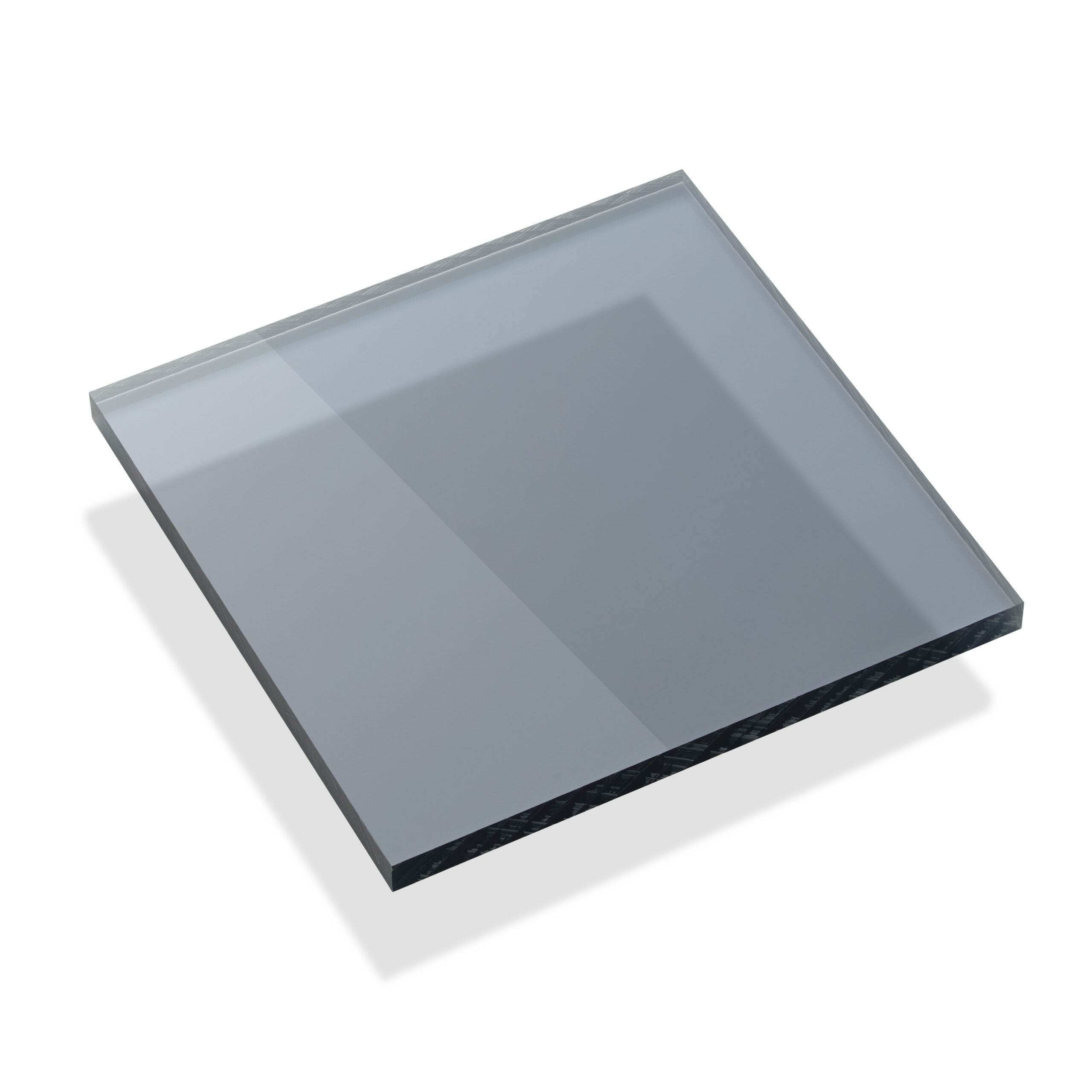 Polycarbonaat massief smokegrijs 6mm - plaat