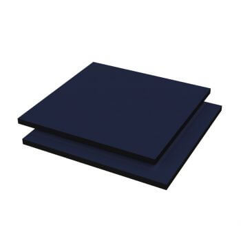HPL plaat donkerblauw 6 mm