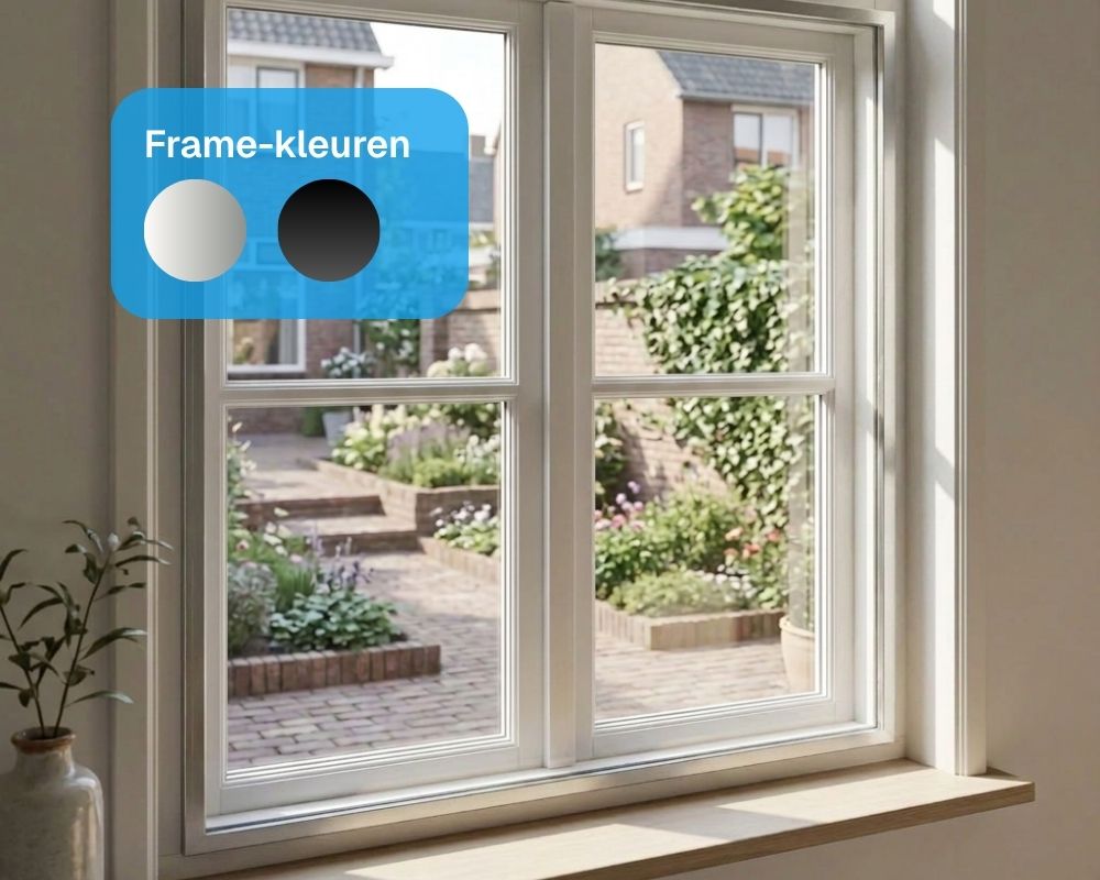Voorzetraam plexiglas met frame